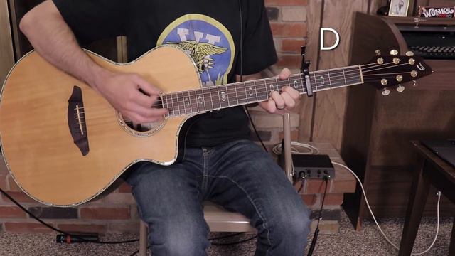 Red Rocks Worship - Echo Holy Guitar Tutorial смотреть онлайн