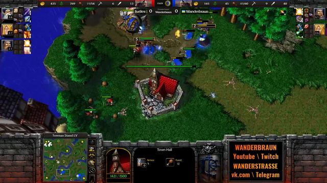 ПАЛАДИН ХОРОШ ПРОТИВ ВСЕХ: Wanderbraun показывает, почему! [Warcraft 3 Reforged]