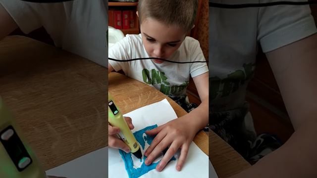 ЗD ручка рисую и заменяю логотип своего канала смотреть онлайн