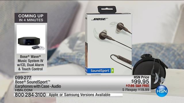 Bose SoundSport Earphones with Case Apple смотреть онлайн