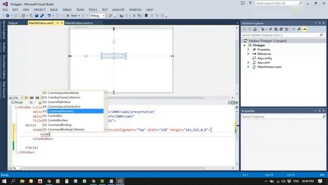 How To Add Combo-box Items through XAML in WPF Using C# смотреть онлайн