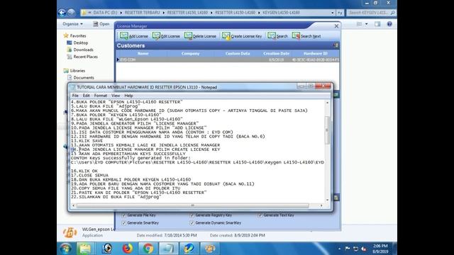 EPSON L4150 L4160 RESETTER ADJUSTMENT PROGRAM RESSETER RESET RESETER PRINTER - TUTORIAL смотреть онлайн