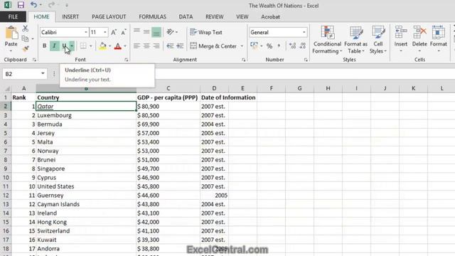 1-15: Use Keyboard Shortcuts for absolutely ANY Excel command. смотреть онлайн