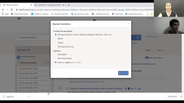 Revisão Bibliométrica: Utilizando o Aplicativo VOSviewer (Java versão 1.8.0_261) смотреть онлайн
