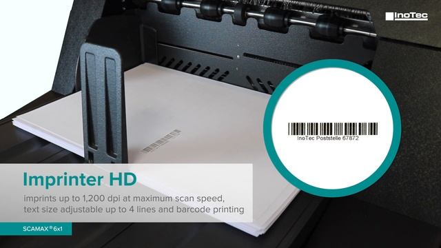 SCAMAX® 6x1 Features: Imprinter HD смотреть онлайн