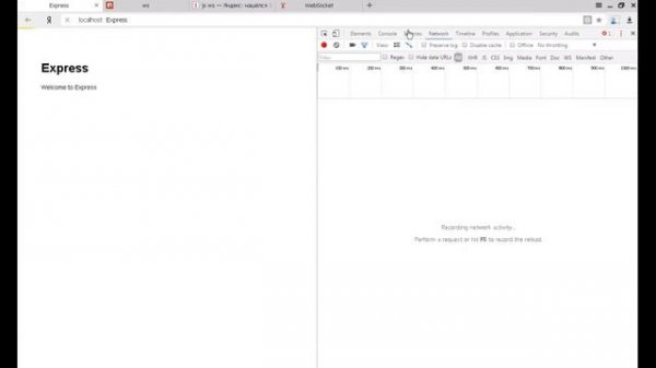 Node.js + Websocket протокол