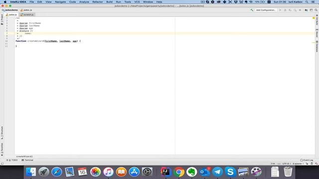 JSDoc - описание объектов в JSDoc смотреть онлайн