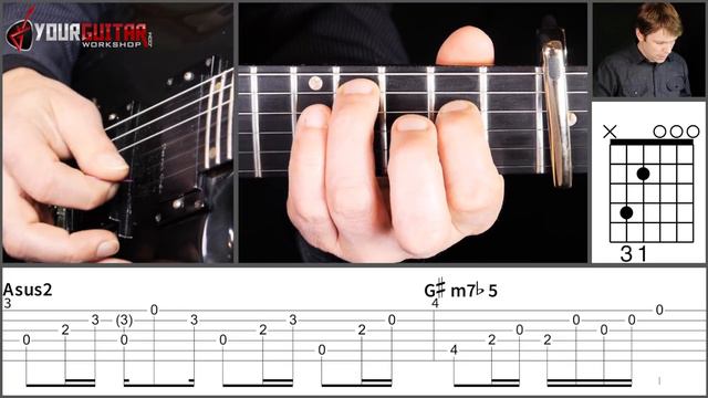How To Play Hotel California Guitar Lesson & TAB - Eagles смотреть онлайн