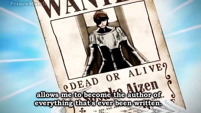 Aizen Activates His Bankai