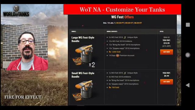 FIRE FOR EFFECT #13 - Your daily dose of news and info for World of Tanks!! смотреть онлайн
