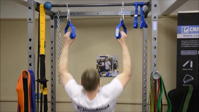 Тренировка силы хвата. Парные снаряды СИЛАРУКОВ и турник. смотреть онлайн