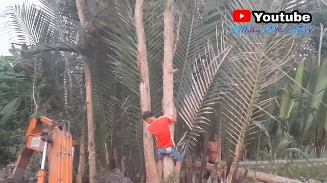 Tập 3: Xáng múc HITACHI mắt lầy - giải cứu chua thành công lại bể ống dầu. смотреть онлайн