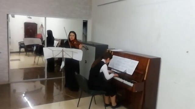 Р. Белялов Соната для скрипки и фортепиано 1 часть g-moll