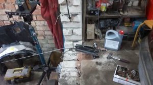 лебедка из стартера