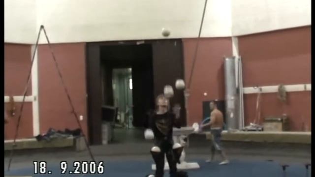 2я. Репетиции артистов цирка. Цирк Никулина - 18. 9. 2006г. смотреть онлайн