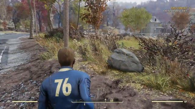 Fallout 76. Day Zero. We Leave Vault 76 (PS4 Gameplay. Episode 1)