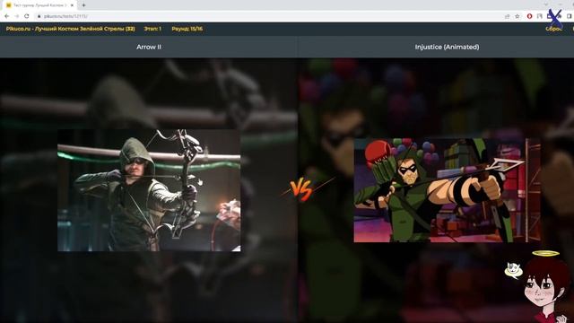Храмовник выбирает ЛУЧШИЕ костюмы Зелёной Стрелы смотреть онлайн