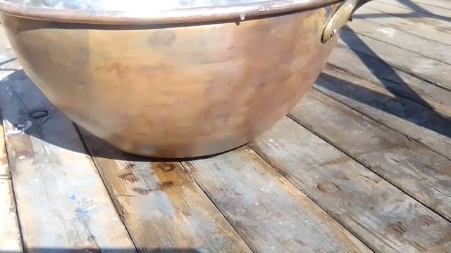 Лужение медной посуды смотреть онлайн