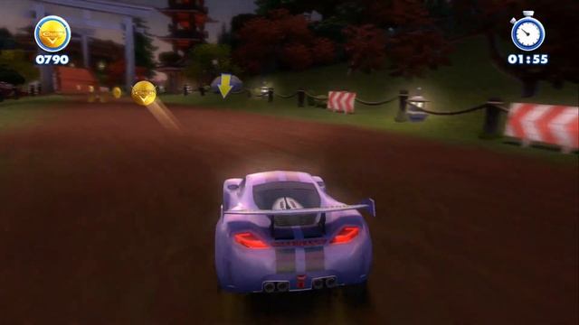 Kinect Rush: A Disney-Pixar Adventure - All CARS Missions смотреть онлайн