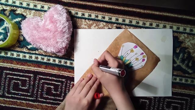 как сделать наклейку из пергамента смотреть онлайн