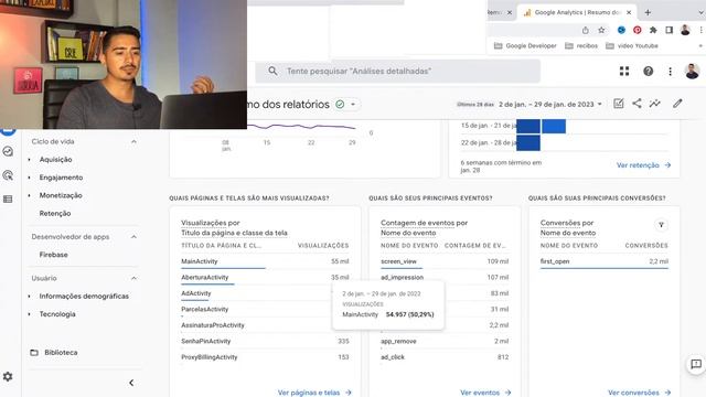 AUMENTAR GANHOS DE ADMOB COM FIREBASE смотреть онлайн