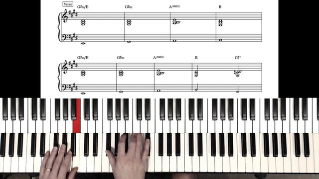 All I Ask - Main Riff & Basic Piano Accompaniment - Adele - Piano Tutorial смотреть онлайн