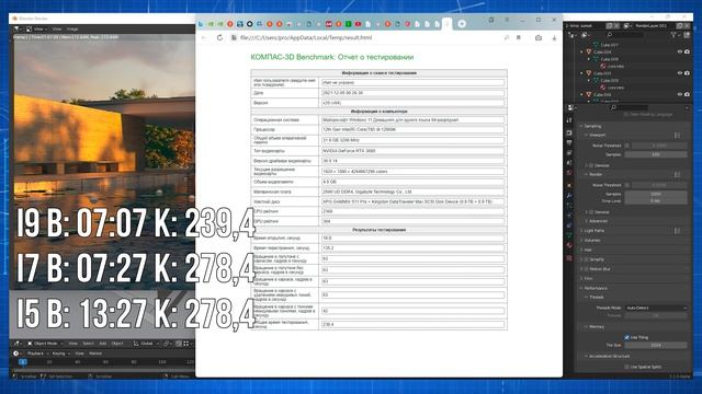 Тест в играх Intel Core I5-12600K, I7-12700K, I9-12900K и Ryzen 9 5950X. I5 оптимальный выбор.mkv