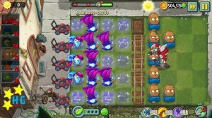Plants vs Zombies 2 - Modern Day - Day 30 [Don't Trample the Flowers] No Premium