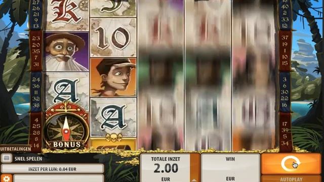 BIG WIN - Treasure Island - 2x Bonus Game смотреть онлайн