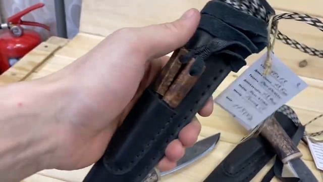 Якутские ножи с огнивом от мастера Спиридона Попова, сталь 40х13. Ватсап ‪+7 924 877‑35‑48‬. смотреть онлайн