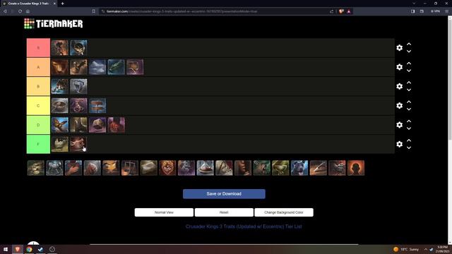 Crusader Kings 3 Trait Tier List смотреть онлайн