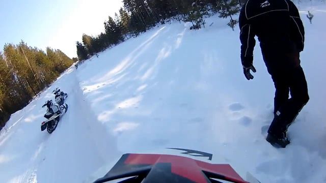 Yamaha RX-1 MTX 162, 2 Arctic Cat M 8000 and BRP Ski-Doo Tundra LT-550. Часть первая. смотреть онлайн