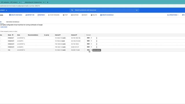Creating Compute Engine with Multiple Network interfaces смотреть онлайн