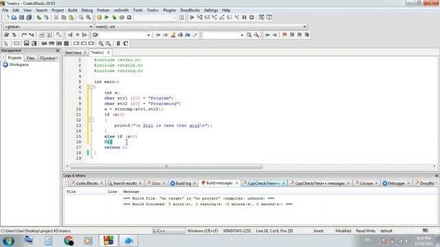 strncmp () Function in C - String Comparison Function strncmp() - Project 43 смотреть онлайн