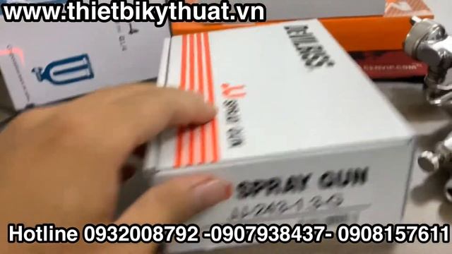 Súng phun sơn 1.3mm devilbiss JJ-243-1.3-G смотреть онлайн