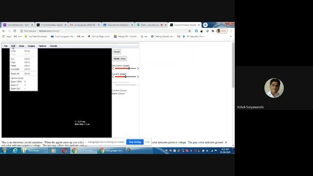 Introduction to Falstad circuit simulator 1 8 2020 смотреть онлайн