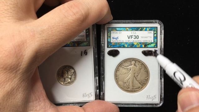 How to remove permanent marker / Sharpie from plastic coin slab смотреть онлайн