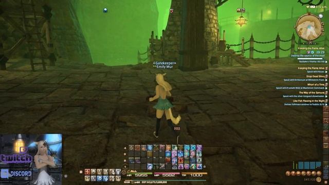 FINAL FANTASY XIV Online - Сюжет: Освобождение Раубана (тест микрофона) смотреть онлайн