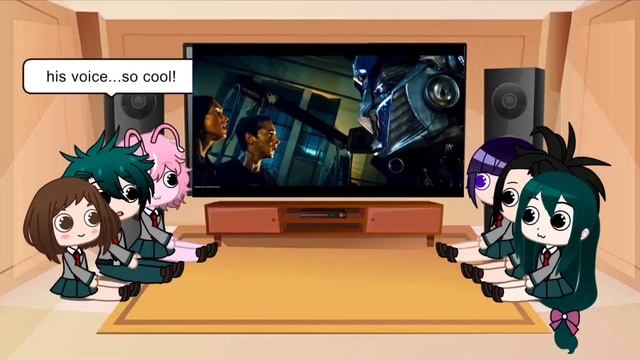 MHA/BNHA react to transformers | First video | смотреть онлайн