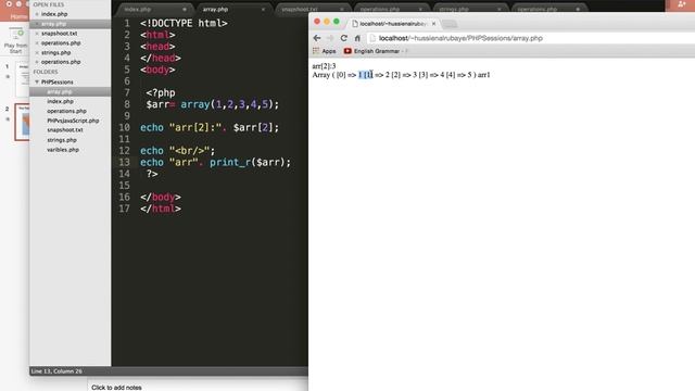 10- php|| array المصفوفات смотреть онлайн