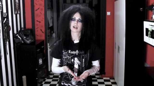 ГОТИЧЕСКАЯ прическа | Goth Hair Tutorial | Liderk смотреть онлайн