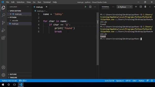 Learn Python - Continue and Break Keywords смотреть онлайн