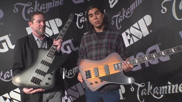 ESP Guitars: 2023 NAMM Show - LTD Phoenix-1004 Basses смотреть онлайн