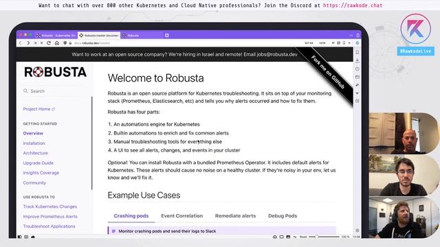 Hands-on Introduction to Robusta | Rawkode Live смотреть онлайн