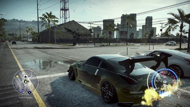 NFS Heat - Nissan 370 Z vs Nissan 350 Z смотреть онлайн