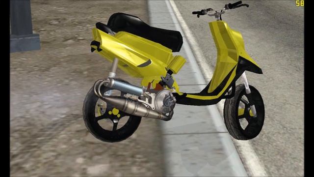 Test de plusieurs scooter Gta San Andreas смотреть онлайн
