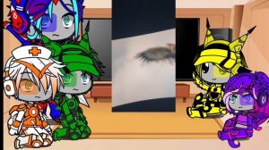 Transformers Prime react to Bumblebee's friends as Maximals