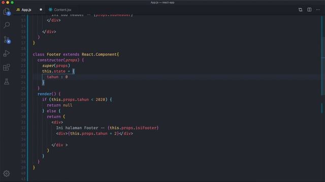 #3 Belajar Cepat React JS - Class Component dan State React JS смотреть онлайн