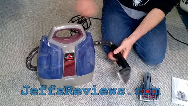 Bissell SpotClean 5207 Portable Carpet Spot and Stain Cleaner смотреть онлайн