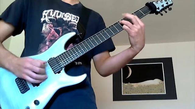 NILE - 4th Arra of Dagon cover - Schecter KM-7 смотреть онлайн